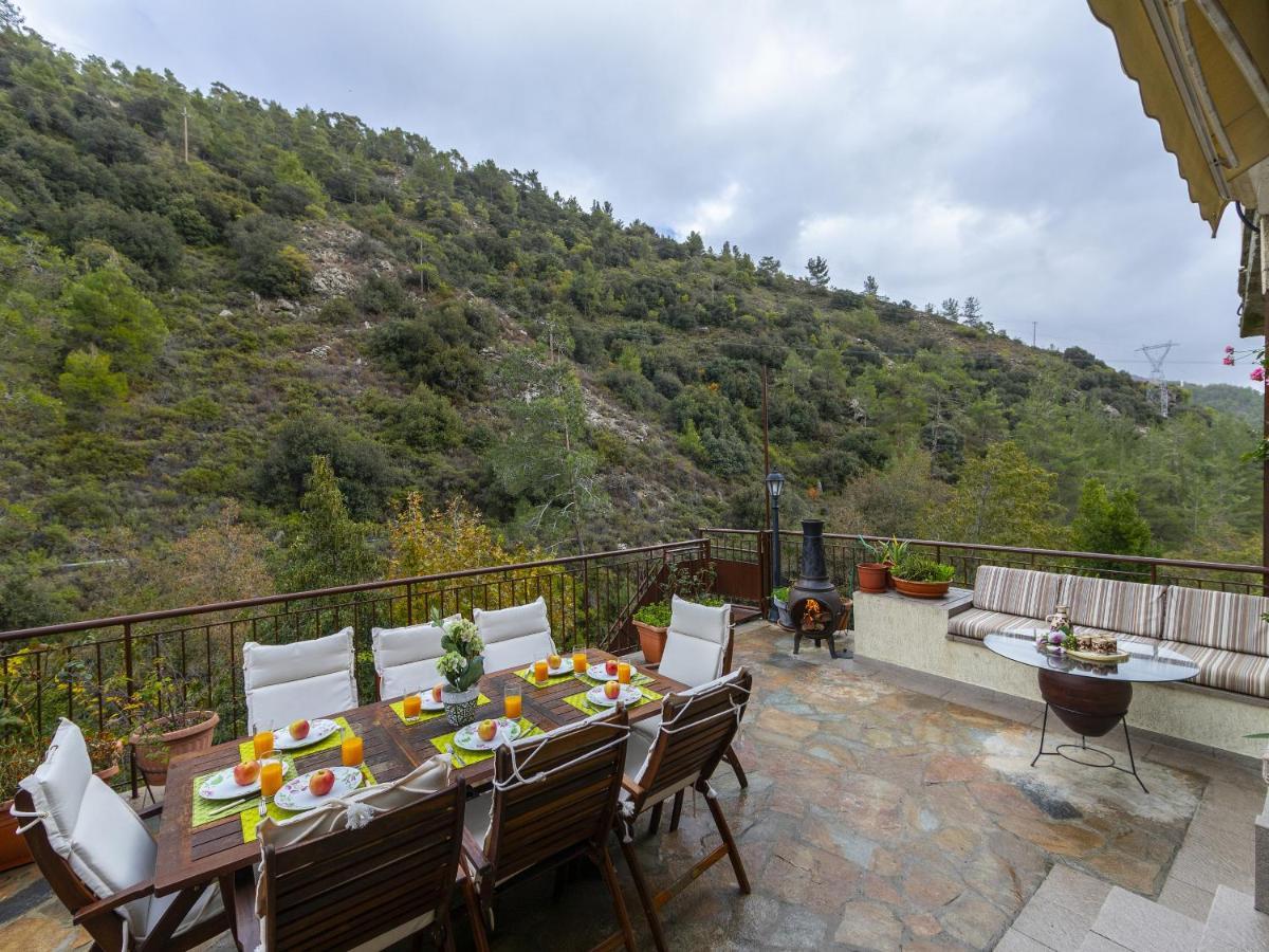 Troodos Riverside Cottage Kato Amiandos Eksteriør bilde