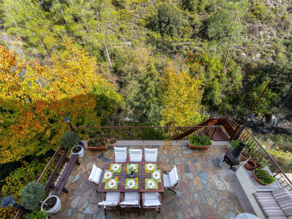 Troodos Riverside Cottage Kato Amiandos Eksteriør bilde