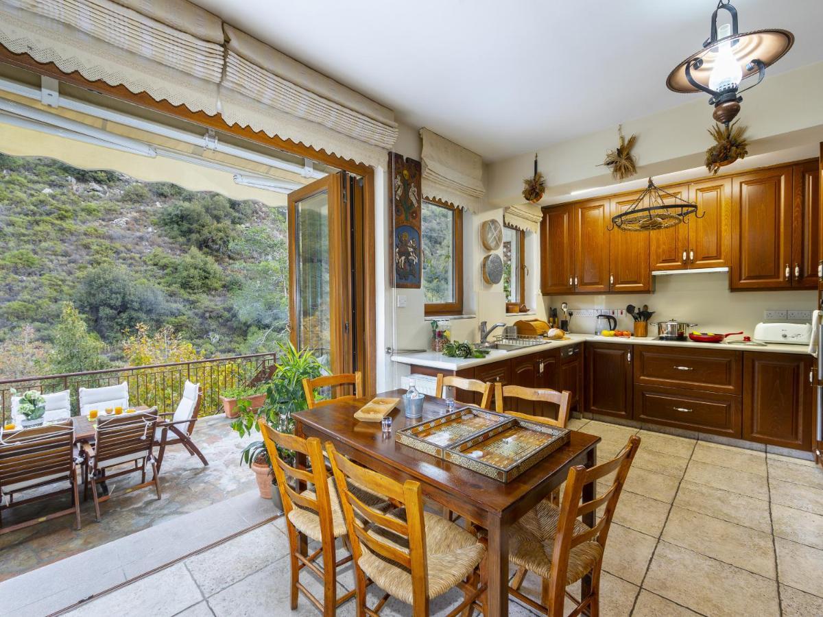 Troodos Riverside Cottage Kato Amiandos Eksteriør bilde