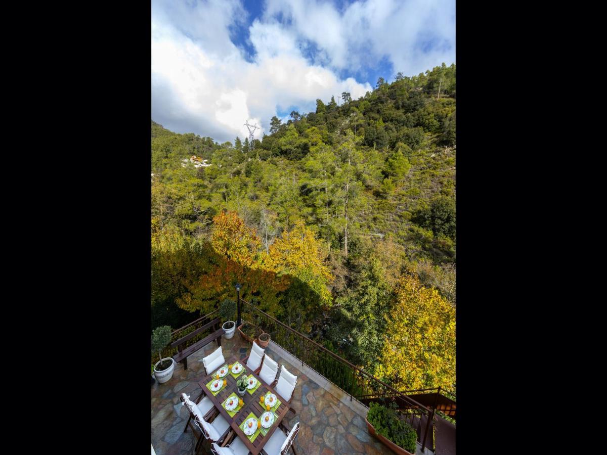 Troodos Riverside Cottage Kato Amiandos Eksteriør bilde
